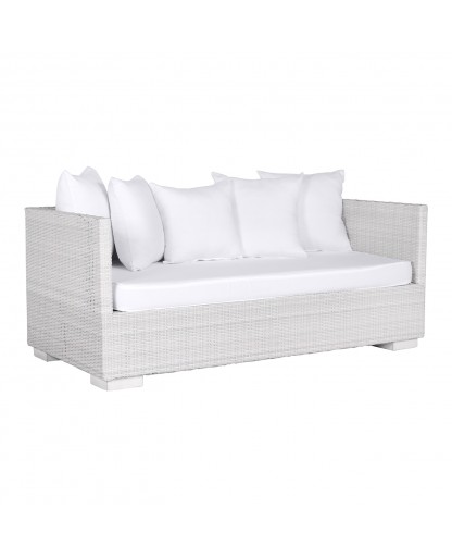 Sofa Kyoto White For Up To 3 People